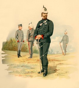 द सेकेंड क्वींस ओन राइफल्स कनाडा, 1890।