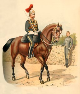 कैवलरी हुसर्स की 6 वीं रेजिमेंट, कनाडा, 1890।