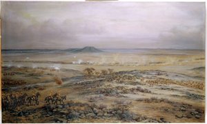 1900 के पारडबर्ग के पास वेदुट बहाव में क्रोनिए के बल पर हमला द्वारा गॉडफ्रे डगलस गिल्स