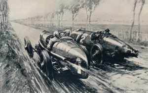 ग्रैंड प्रिक्स, स्ट्रासबर्ग 1922, 1937 के लिए रेसिंग द्वारा गॉर्डन क्रॉस्बी