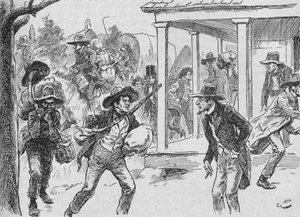 द सिटी वास टेकन विद ए डिस्परेट पैनिक, 1902 द्वारा गॉर्डन फ्रेडरिक ब्राउन