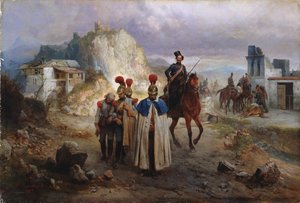 1814, 1885 में बंदी फ्रांसीसी पुरुष