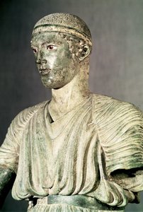 डेल्फी सारथी का विस्तार, c.470 ईसा पूर्व कांस्य भी 161526 देखें