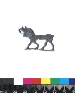 घोड़े का चित्र (सीसा) द्वारा यूनानी