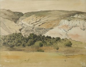 औल चीर्की, दागिस्तान, 1841 द्वारा ग्रिगोरी ग्रिगोरेविच गगारिन