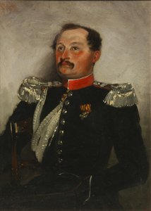 निकोले पेत्रोविच कोलियूबकिन का पोर्ट्रेट 1811-1868, 1849 द्वारा ग्रिगोरी ग्रिगोरेविच गगारिन