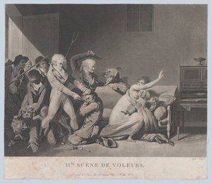 चोरों का दूसरा दृश्य, सीए। 1805. द्वारा महान