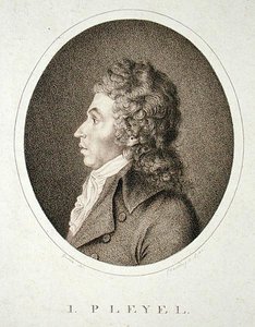 इग्नाज जोसेफ प्लेयल (1757-1831) एफडब्ल्यू नेटलिंग द्वारा उकेरा गया द्वारा गुएरिन (बाद में)