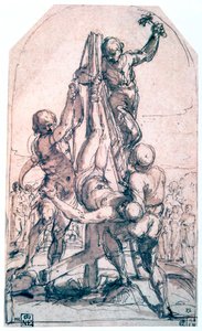 सेंट पीटर का cucifixion, c1600-1642 द्वारा गुइडो रेनी