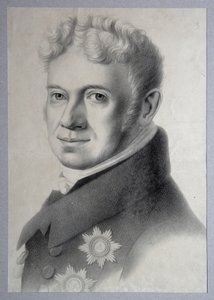 प्रिंस ग्रिगरी अलेक्जेंड्रोविच स्ट्रोगनोव का पोर्ट्रेट 1770-1857, 1820 के दशक द्वारा गुस्ताव एडॉल्फ हिप्पियस