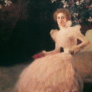सोनजा निप्स का पोर्ट्रेट, 1898 द्वारा Gustav Klimt