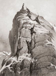 मैटरहॉर्न की पहली चढ़ाई (उत्कीर्णन)
