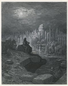 न्यू जोशनाद का एक यात्री लंदन के खंडहरों का चिंतन करता है द्वारा गुस्ताव डोर