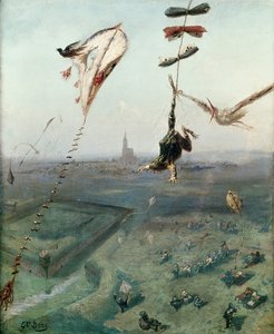 स्वर्ग और पृथ्वी के बीच, 1862 द्वारा Gustave Dore