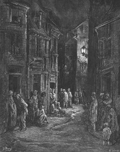 ब्लूगेट फील्ड्स, 1872। द्वारा गुस्ताव डोर