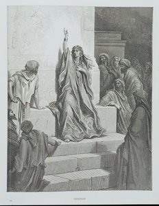 डेबोराह, एटलिन द्वारा उत्कीर्ण, c.1868 द्वारा गुस्ताव डोर