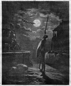 मिगुएल डे सर्वेंट्स (1547-1616) द्वारा डॉन क्विक्सोट गुस्ताव डोर (1832-1883) द्वारा सचित्र - "द इलस्ट्रस जर्नल" में उत्कीर्णन द्वारा गुस्ताव डोर