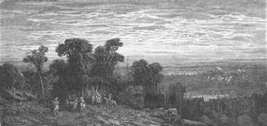 पुराने समय में हैम्स्टेड हीथ, 1872। द्वारा गुस्ताव डोर