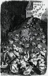 हॉनर डी बाल्ज़ाक (1799-1850) द्वारा हास्य कहानियों के संग्रह का चित्रण (कॉन्टेस ड्रोलैटिक्स) द्वारा गुस्ताव डोर