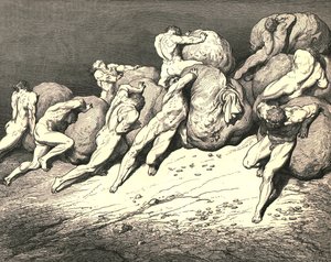सभी स्वर्ण नहीं, जो कि चंद्रमा के नीचे है या कभी भी है, c1890 है। द्वारा गुस्ताव डोर