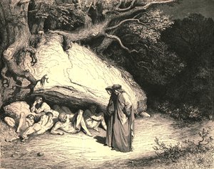 केवल अब तक पीड़ित, कि हम आशा के बिना रह रहे हैं, c1890। द्वारा गुस्ताव डोर