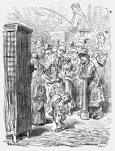 पंच और जूडी, 1872। द्वारा गुस्ताव डोर