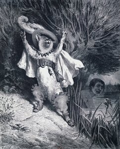 पस इन बूट्स, चार्ल्स पेरौल्ट (1628-1703) की परी कथा के लिए गुस्ताव डोर (1832-1883) द्वारा चित्रण द्वारा गुस्ताव डोर