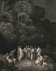 इसलिए मैंने उनके उज्ज्वल स्कूल को अचेतन गीत, 1818 के सम्राट के रूप में देखा। द्वारा गुस्ताव डोर