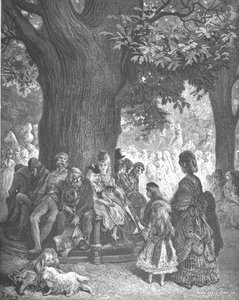 द ग्रेट ट्री - केंसिंग्टन गार्डन, 1872। द्वारा गुस्ताव डोर