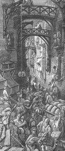 शहर में व्यापार का ज्वार, 1872। द्वारा गुस्ताव डोर