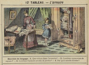 L'armoire (रंग लिथो) द्वारा गुस्तावे फ्राईपोंट