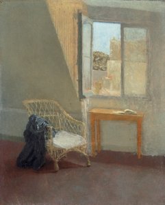 कलाकार के कमरे का एक कोना, 1907-09