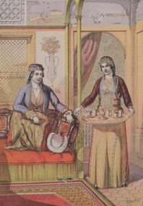 1862 में चार्ल्स पार्सन्स द्वारा उत्कीर्ण घर पर अर्मेनियाई देवियों द्वारा HJ वैन लेन्नेप