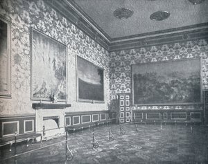 सेंट जेम्ज़ पैलेस में बैंक्वेटिंग रूम, c1899, 1901