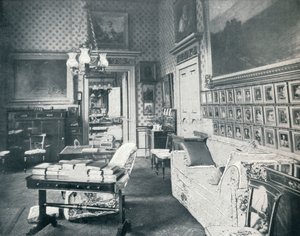 बकिंघम पैलेस में प्रिंस कंसोर्टिंग ड्रेसिंग रूम, c1899, 1901 द्वारा एच एन किंग