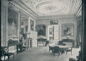 ओसबोर्न हाउस में क्वींस डाइनिंग रूम, c1899, 1901