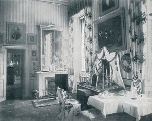 विंडसर कैसल में क्वींस ड्रेसिंग रूम, c1899, 1901