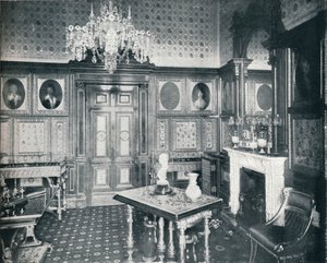 विंडसर कैसल में क्वींस प्राइवेट ऑडियंस चैंबर, c1899, 1901