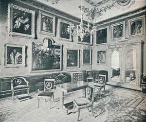 विंडसर कैसल में स्टेट ड्रेसिंग रूम, c1899, 1901 द्वारा एच एन किंग