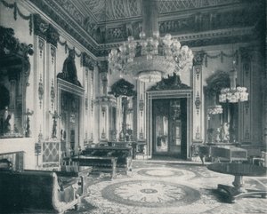 बकिंघम पैलेस में व्हाइट ड्राइंग-रूम, c1899, 1901