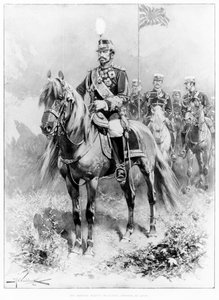 द इलस्ट्रेटेड लंदन न्यूज़ से जापान के सम्राट (1852-1912) उनका शाही महामहिम मुत्शीटो द्वारा HW कोइकोक