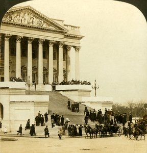 कैपिटल में आगमन ... रूजवेल्ट, वाशिंगटन, 1905 का इनागुएरेशन।