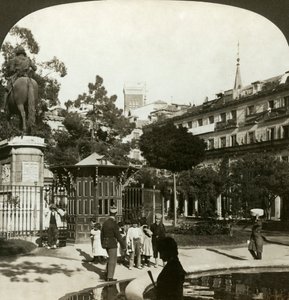प्लाजा मेयर, मैड्रिड, स्पेन।