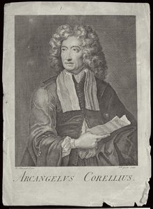 आर्कनेलो कॉर्ली (1653-1713) वान डर गुच्चट द्वारा उत्कीर्ण द्वारा एच। हावर्ड