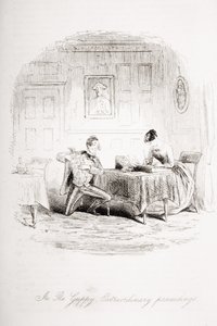 रे गप्पी में। असाधारण कार्यवाही, चार्ल्स डिकेंस (1812-70) द्वारा &39;ब्लेक हाउस&39; से 1853 में प्रकाशित चित्र द्वारा हबलोत नाइट ब्राउन