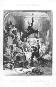 1855 में विलियम हैरिसन आइन्सवर्थ द्वारा ओल्ड सेंट पॉल से दृश्य द्वारा हबलोत नाइट ब्राउन
