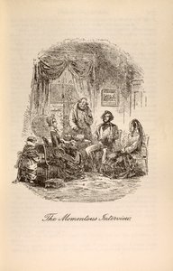 चार्ल्स डिकेंस (1812-70) द्वारा &39;डेविड कॉपरफील्ड&39; से &39;द मोमेंटस इंटरव्यू&39; द्वारा हबलोत नाइट ब्राउन