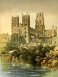 डरहम कैथेड्रल, काउंटी डरहम, c1870।
