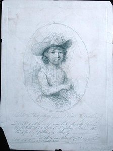 जेम्स गिल्रे (1757-1815) 1781 (कागज पर सिल्वरपॉइंट) द्वारा खराब किया गया एक स्केच द्वारा हन्ना हम्फ्रे