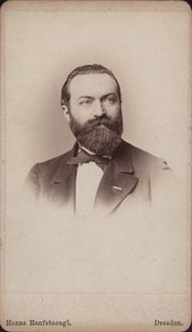सेलिस्ट और संगीतकार फ्रेडरिक ग्रुट्ज़माकर का पोर्ट्रेट 1832-1903, सीए 1865। द्वारा हैन्स हनफ्स्टेनग्ली